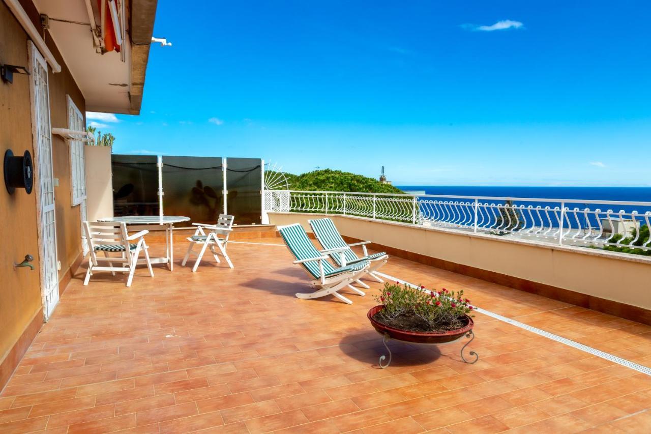 168B - La Terrazza Sul Mare, Casa A 10 Minuti Da Spiaggia, Parcheggio Privato Gratis 산레모 외부 사진